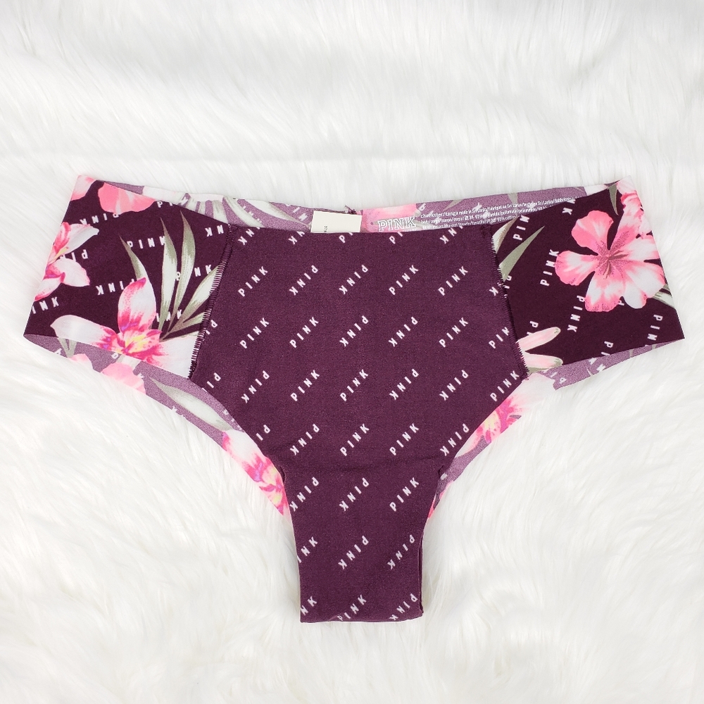 VS Pink Seamless Cheekster Panty NEW